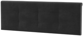 Zondo Tăblie tapițată pentru pat Verwood Typ 86 (negru). 1030055