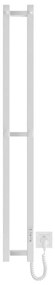 Radiator pentru baie HF SLIM 80W/230V 117x14 cm alb dreptunghiular