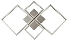 Aplica LED lumina ambientala Wall Art 4lt Square 2914SS SRT