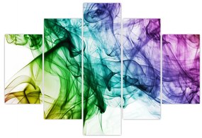 Tablou - fum colorat (150x105 cm)