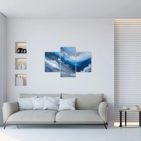 Tablou - Abstractizarea oceanului (90x60 cm)