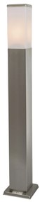 Lampă de perete exterioară modernă din oțel 80 cm IP44 - Malios