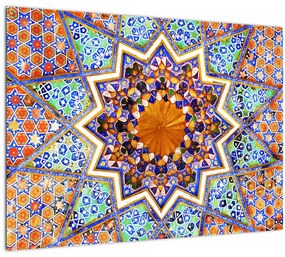Tablou pe sticlă cu mozaic (70x50 cm)