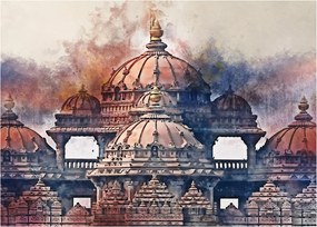 Tablou - Akshardham, New Delhi, India (70x50 cm)