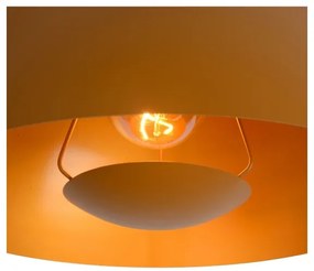 Lustră pe cablu SIEMON 1xE27/40W/230V portocalie Lucide 45496/01/44