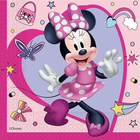 Disney Minnie Junior servetel pachet de 20 33x33 cm FSC