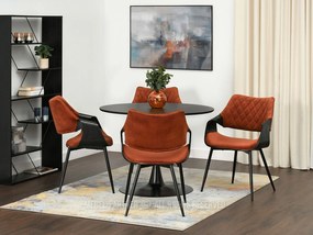 Scaun Rolf K (negru). 1111250