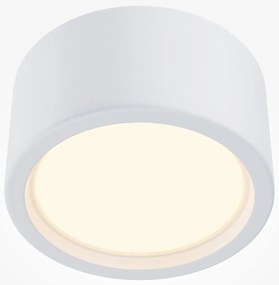 Spot LED aplicat cu protectie IP44 Hydra D-17.6cm alb