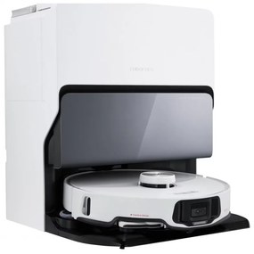 Aspirator robotic ROBOROCK S8 MaxV Ultra S8MVU02-00, 69 W, 10000 Pa, Lidar, Wi-Fi, Comenzi vocale, 5200 mAh, 3D mapping, Autonomie până la 180 min, Alb