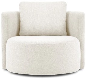 Fotoliu pivotant Interieurs 86 Nael, alb
