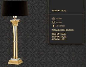 Veioza design clasic realizata manual, Vera