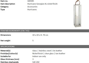 Suport lumanare design LUX Georgian XL 106585 HZ