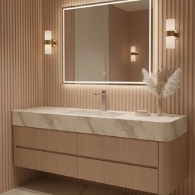 Baterie pentru baie Rea Arlo Brush Nickle