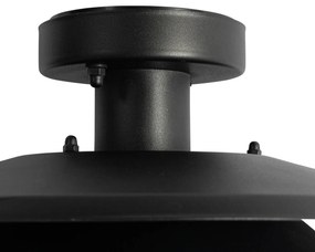 Plafoniera de exterior de design neagra IP44 - Morty