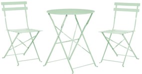 Set mobilier de grădină FLORI (verde) (pentru 2 persoane). 1026909