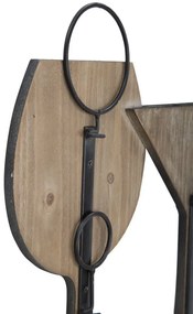 Mauro Ferretti Suport pentru sticle de perete CM 71X12,5X41,5