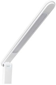 Lampă de masă Platinet 12 W, iluminare RGB + USB, alb