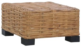 286282 vidaXL Măsuță de cafea, natural, 47 x 47 x 28 cm, ratan