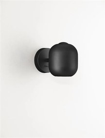 Aplica cu spot directionabil metal negru MARLIN