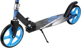 Trotineta copii si adolescenti NOVOKIDS™ Storm Camo PRO, Maxim 100 kg, Functie Super Brake, Maner reglabil pe inaltime, Diametru roata 200 mm,