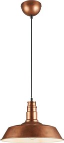 Lustră arămie din metal cu abajur din metal ø 36 cm Will – Reality