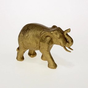 Statueta elefant aurie l15 cm