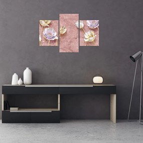 Tablou cu flori (90x60 cm)