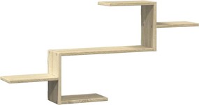 vidaXL Raft de perete, stejar sonoma, 104x15x49 cm, lemn prelucrat