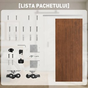 HOMCOM ușă exterioară vedere | Aosom Romania