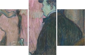 Tablou - Henri de Toulouse-Lautrec, Maxime Dethomas, reproducere (90x60 cm)