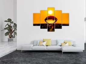 Tablou - Picături din sticlă (150x105 cm)