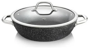 Tigaie adâncă cu capac Tescoma PRESIDENT Stone, 28 cm, 28 cm