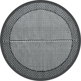 vidaXL Covor de exterior, ARAKIL gri, Ø120 cm, PP