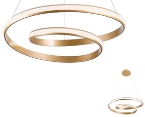Lustră LED dimabilă pe cablu Redo 01-1794 TORSION LED/29W/230V bronz