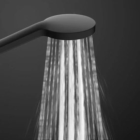 Schütte 60076 - Set de duș cu baterie termostatică MADURA FRESH, negru