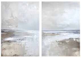 Set de tablouri cu detalii pictate manual 2 buc. 50x70 cm Breeze – Styler