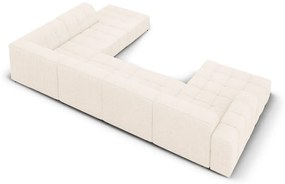 Colțar crem (colț pe dreapta/în formă de "U") Chicago – Cosmopolitan Design