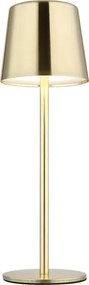 Globo 58482M-LED Lampă de birou VANCOUVER, reglabilă prin atingere și reîncărcabilă, 2W/3,7V 2200 mAh, auriu