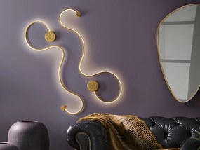 Aplica de perete LED design modern decorativ Grafos auriu SV-227032