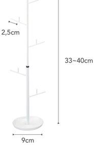 Suport alb pentru bijuterii Yamazaki Branch