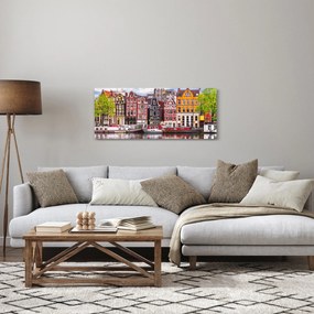 Tablou - Amsterdam, case de dans (120x50 cm)