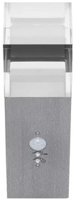 Aplică LED de exterior cu senzor CRYSTAL 1xLED/5W/230V IP44 Ledvance