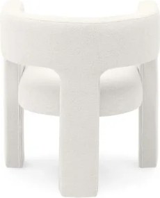 OFERTA Fotoliu alb de designer ALPAH B II. calitate.