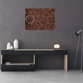 Tablou - boabe de cafea (70x50 cm), în 40 de alte dimensiuni noi