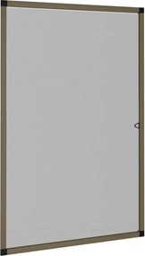 vidaXL Plasă de insecte pentru ferestre, maro, 90x120 cm