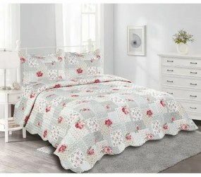 Cuvertură de pat Patchwork Idea, 230 x 250 cm, 2 buc. 50 x 70 cm, 230 x 250 cm