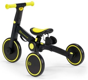 KINDERKRAFT - Bicicletă 3în1 4TRIKE pentru copii galben/negru