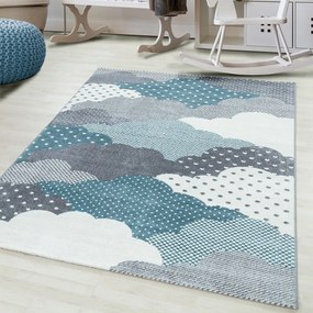 Covor pentru copii albastru/gri 140x200 cm Bambi – Ayyildiz Carpets