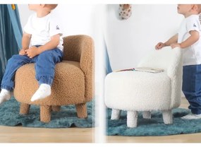 Fotoliu pentru copii PIXI, Ø 46 cm, roz