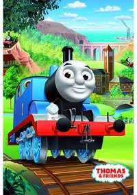 Pătură pentru copii din polar/fleece 100x150 cm Thomas &amp; Friends – Jerry Fabrics